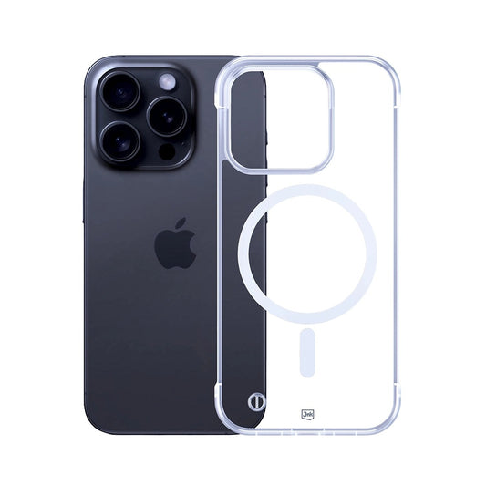 Capa MagSafe para Apple iPhone 16 Pro, 3MK, Just20g, Transparente