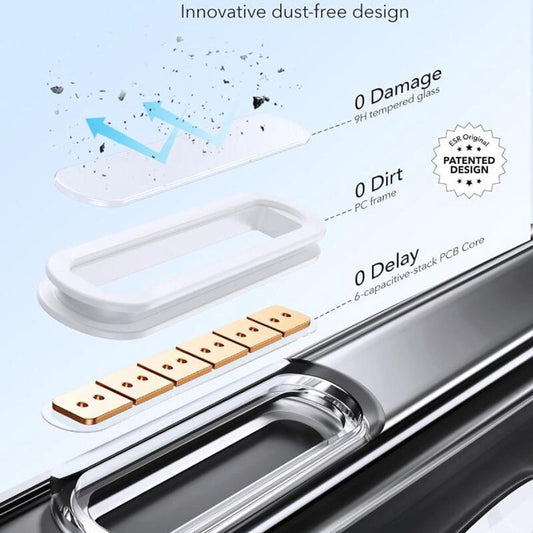Capa MagSafe para Apple iPhone 16 Pro, ESR, Classic Hybrid Kickstand Slide, Preta Fosca