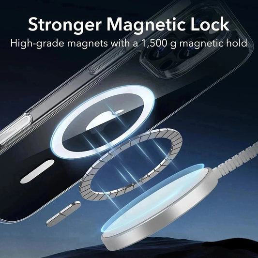 Capa MagSafe para Apple iPhone 16 Pro Max, ESR, Classic Hybrid Slide, Preta Fosca
