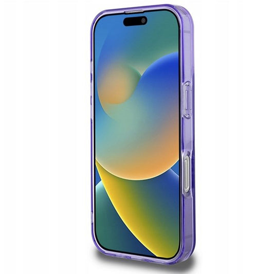 Capa MagSafe para Apple iPhone 16 Pro Max, Guess, IML Flowers Wreath, Roxo