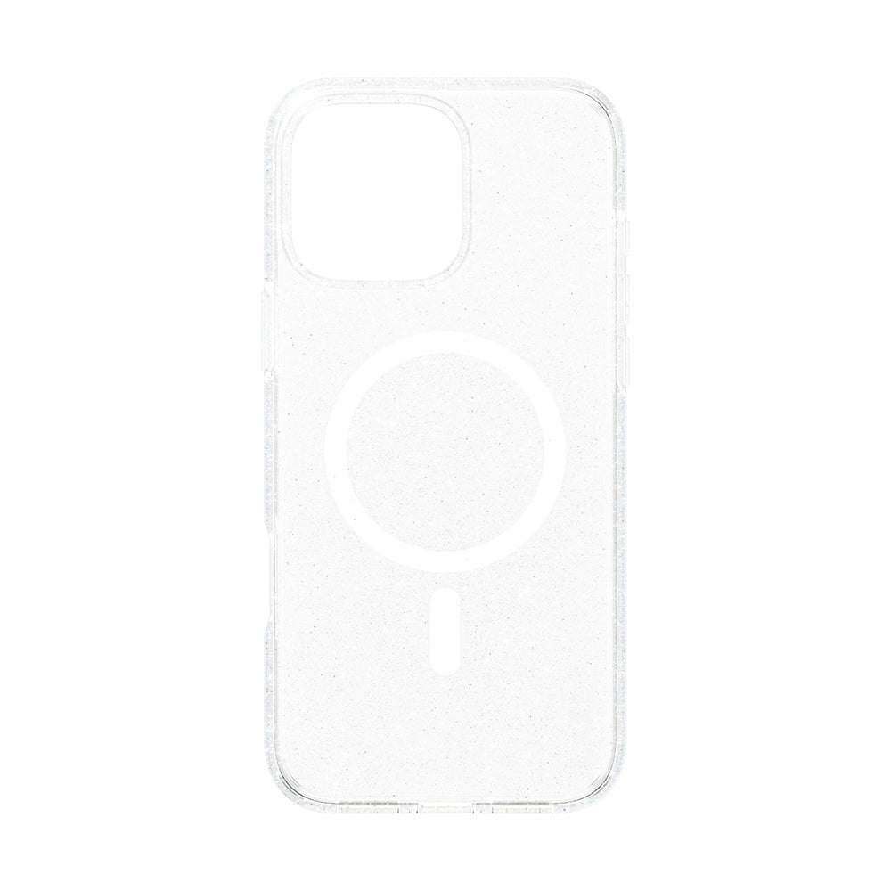 Capa MagSafe para Apple iPhone 16 Pro Max, PanzerGlass, Care Urban Combat Star Lit, Transparente Branca