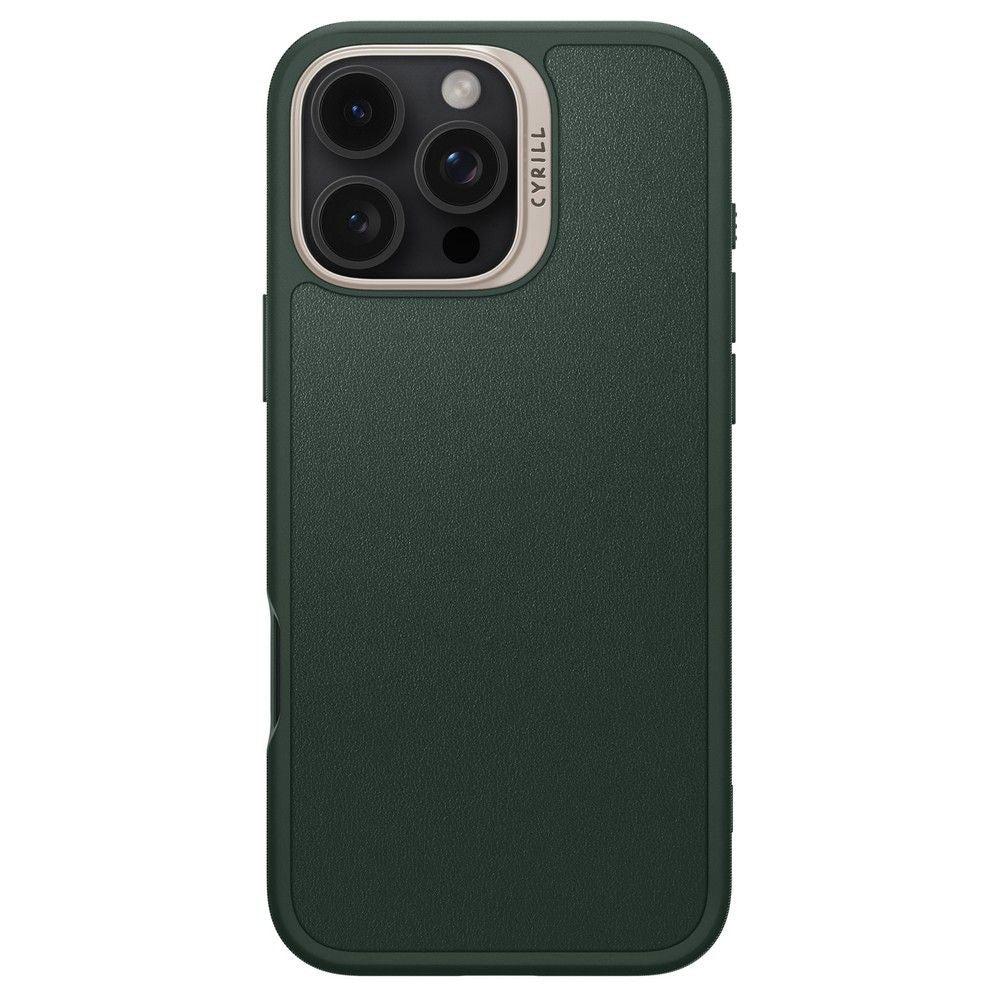 Capa MagSafe para Apple iPhone 16 Pro Max, Spigen, Cyrill Kajuk, Verde Acetinado ACS08398