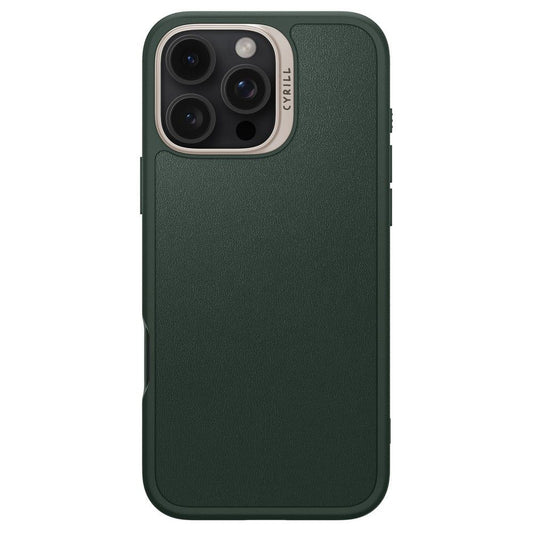 Capa MagSafe para Apple iPhone 16 Pro Max, Spigen, Cyrill Kajuk, Verde Acetinado ACS08398