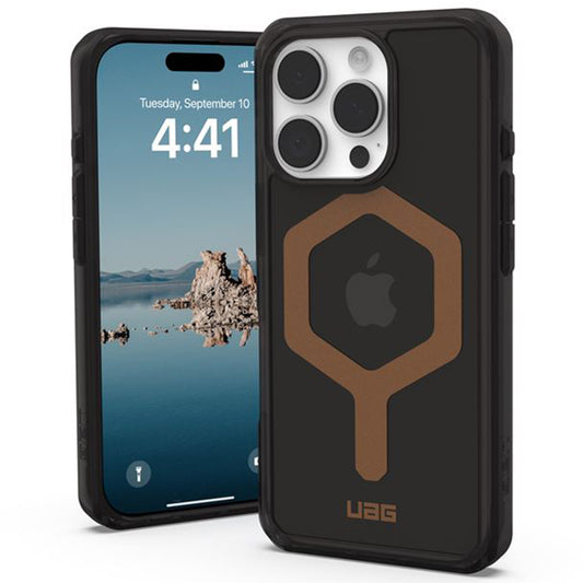 Capa MagSafe para Apple iPhone 16 Pro Max, Urban Armor Gear, Plyo, Castanha
