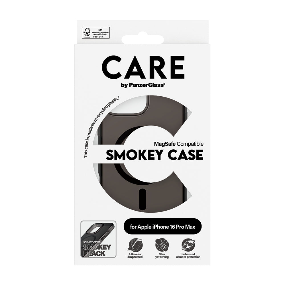 Capa MagSafe para Apple iPhone 16 Pro, PanzerGlass, Care Urban Combat, Preta