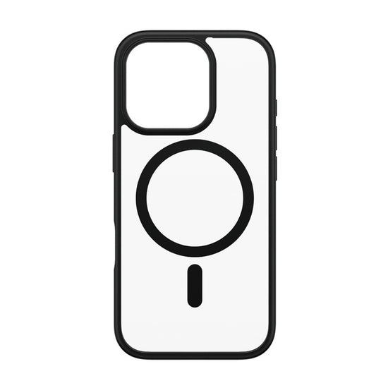 Capa MagSafe para Apple iPhone 16 Pro, PanzerGlass, Frame, Transparente Negra