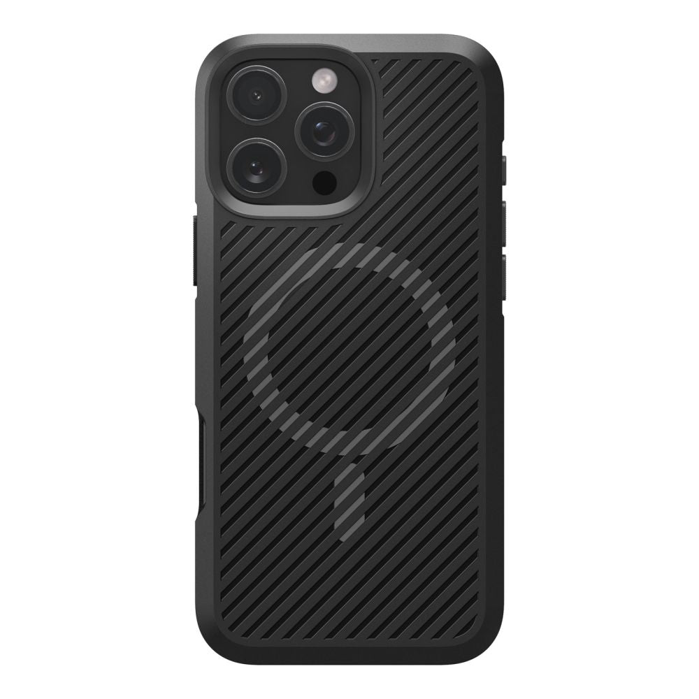 Capa MagSafe para Apple iPhone 16 Pro, Spigen, Core Armor, Preta Fosca ACS08158