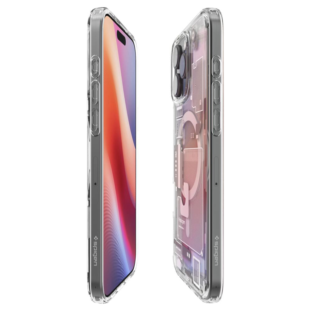 Capa MagSafe para Apple iPhone 16 Pro, Spigen, Ultra Hybrid Zero One, Bege ACS08137