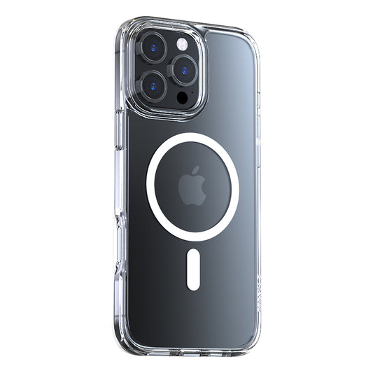 Capa MagSafe para Apple iPhone 16 Pro, Torras, Diamond, Transparente