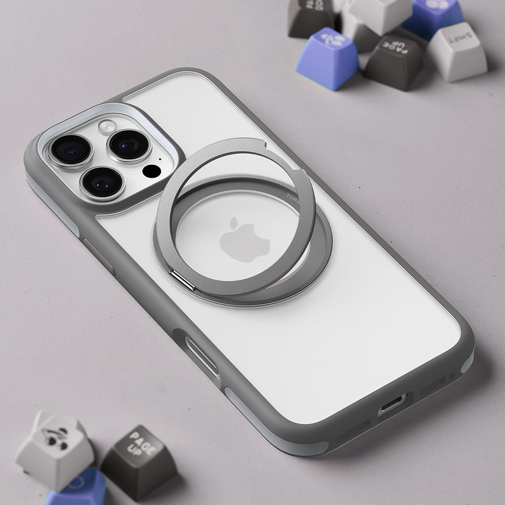 Capa MagSafe para Apple iPhone 16 Pro, Torras, Ostand R Fusion, Preta