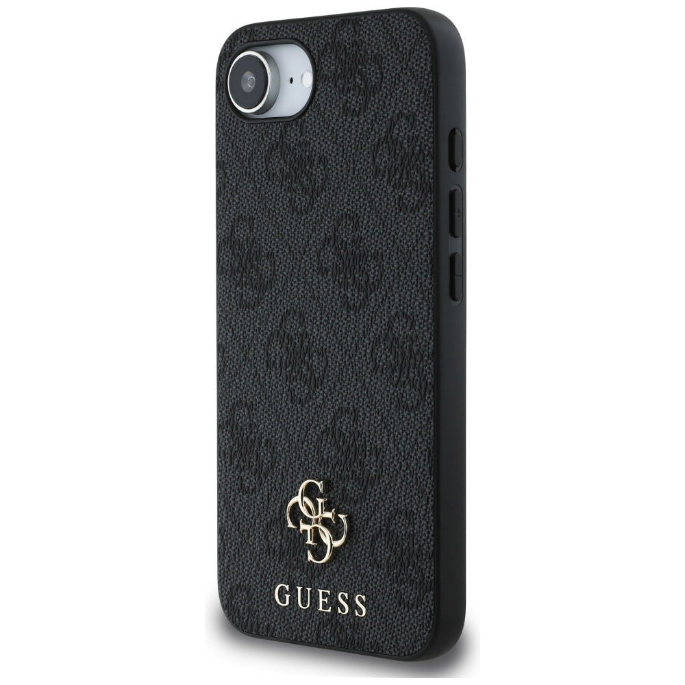 Capa MagSafe para Apple iPhone 17e / 16e, Guess, 4G Classic, Preta