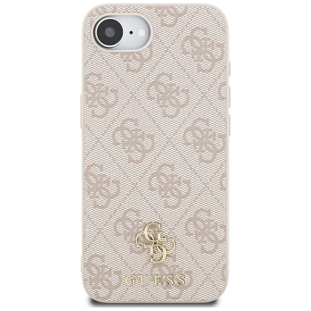 Capa MagSafe para Apple iPhone 17e / 16e, Guess, 4G Classic, Rosa