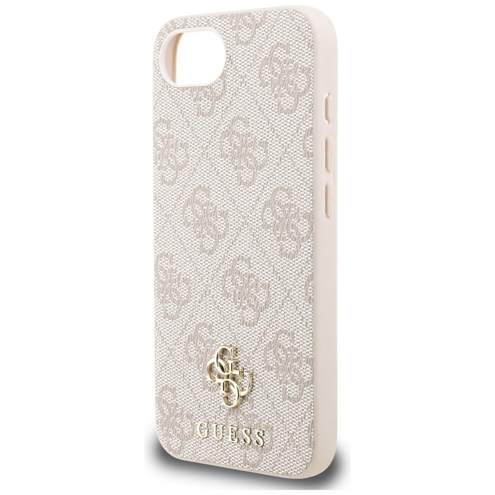 Capa MagSafe para Apple iPhone 17e / 16e, Guess, 4G Classic, Rosa