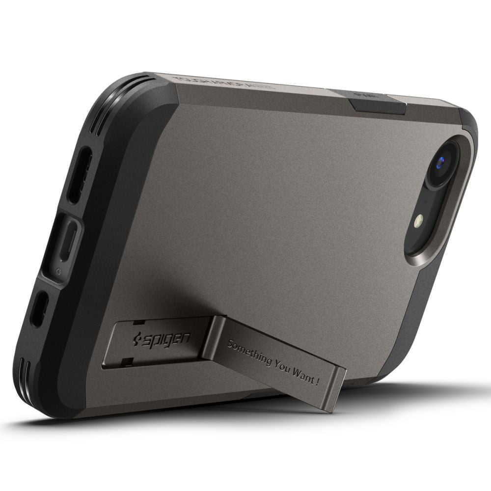 Capa MagSafe para Apple iPhone 17e / 16e, Spigen, Tough Armor, Cinza