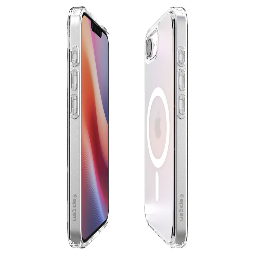 Capa MagSafe para Apple iPhone 17e / 16e, Spigen, Ultra Hybrid, Branco Acetinado