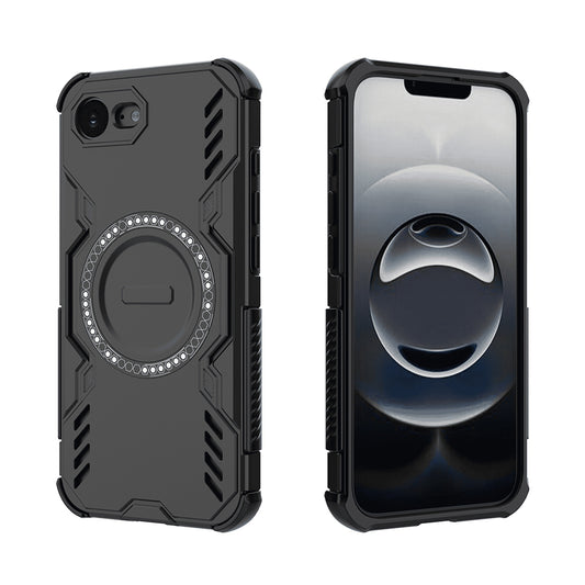Capa MagSafe para Apple iPhone 17e / 16e, Techsuit, ArmorMag, Preta
