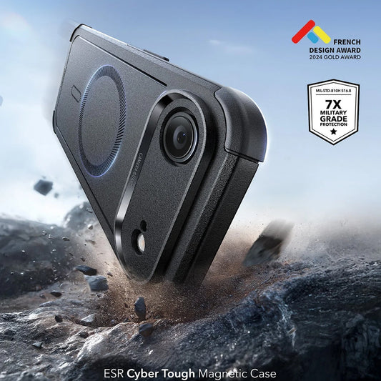 Capa MagSafe para Apple iPhone 17 Air, ESR, Cyber, Preta