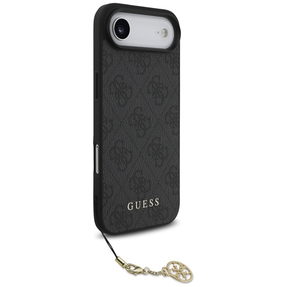 Capa MagSafe para Apple iPhone 17 Air, Guess, 4G Charm Cradle, Preta
