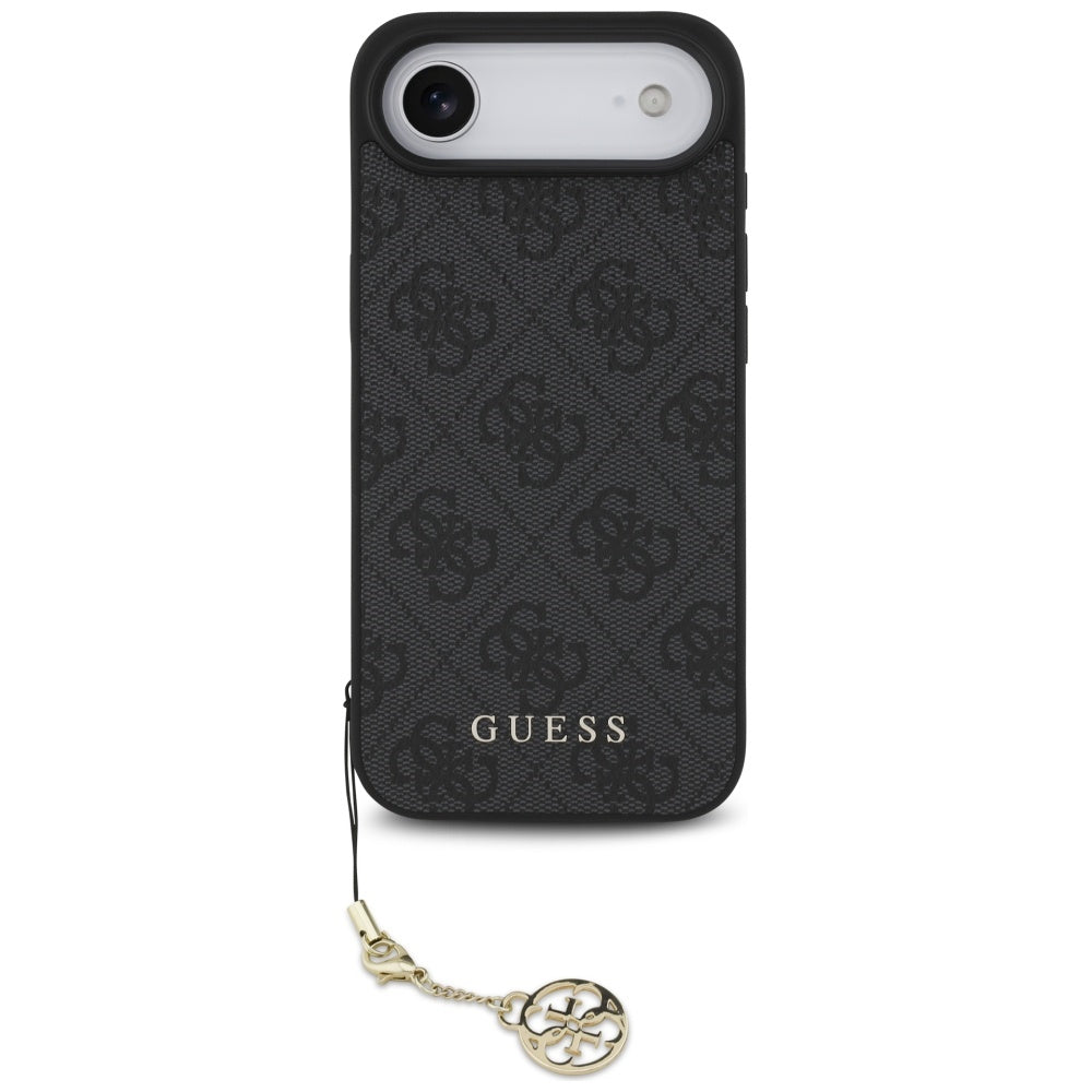 Capa MagSafe para Apple iPhone 17 Air, Guess, 4G Charm Cradle, Preta