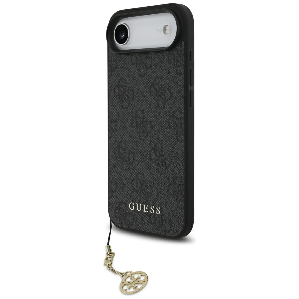 Capa MagSafe para Apple iPhone 17 Air, Guess, 4G Charm Cradle, Preta