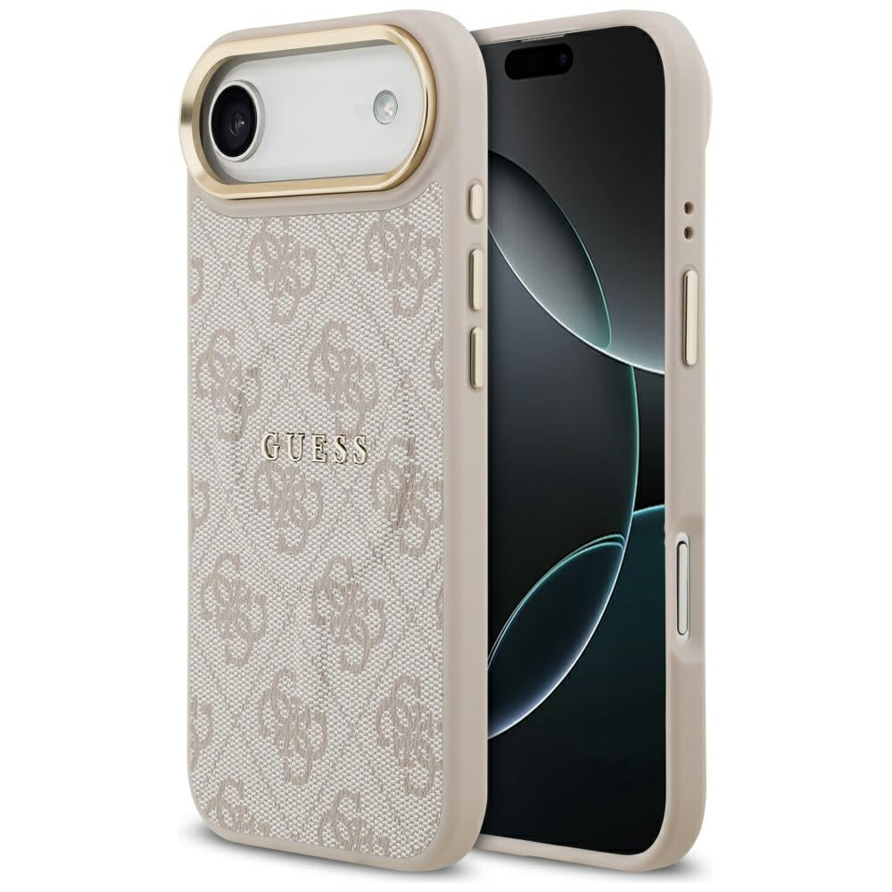 MagSafe Case for Apple iPhone 17 Air, Guess, 4G Classic, Pink