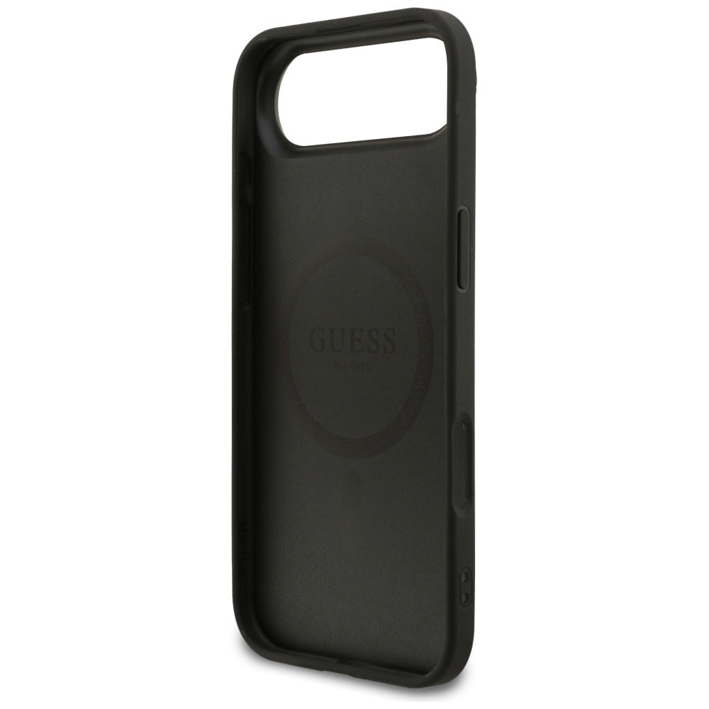 Capa MagSafe para Apple iPhone 17 Air, Guess, 4G Ring Classic Logo, Preta