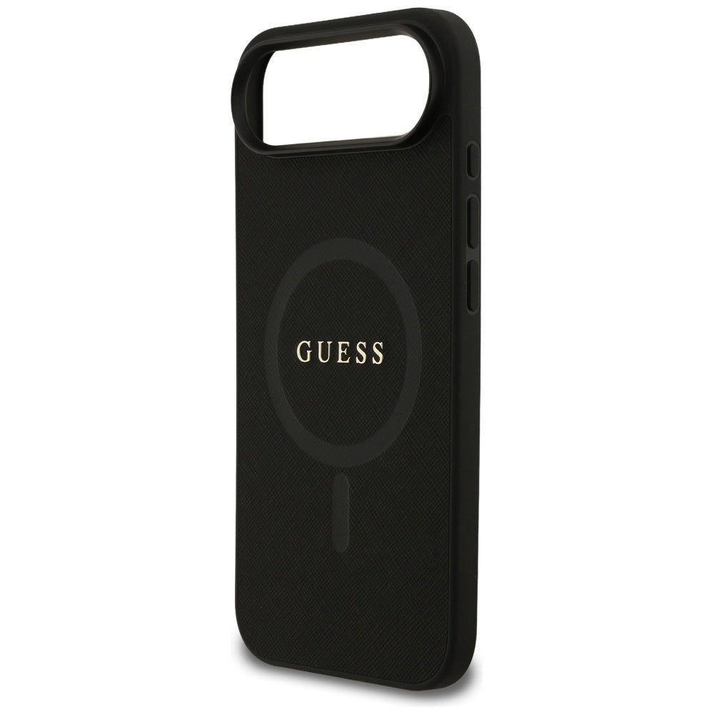 Capa MagSafe para Apple iPhone 17 Air, Guess, Saffiano Classic Logo, Preta