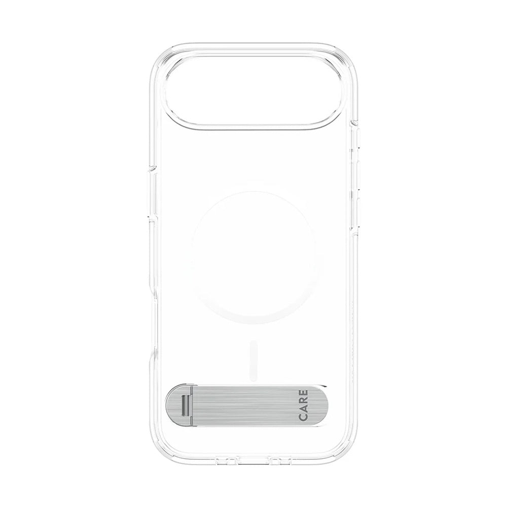 Capa MagSafe para Apple iPhone 17 Air, PanzerGlass, com Suporte Kickstand, Transparente