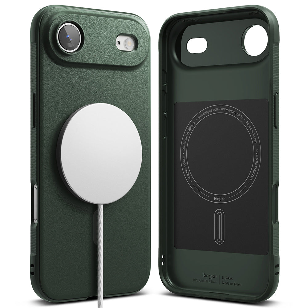 Capa MagSafe para Apple iPhone 17 Air, Ringke, Onyx, Verde Escuro