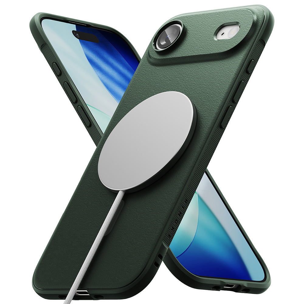 Capa MagSafe para Apple iPhone 17 Air, Ringke, Onyx, Verde Escuro