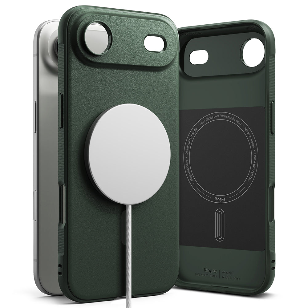 Capa MagSafe para Apple iPhone 17 Air, Ringke, Onyx, Verde Escuro