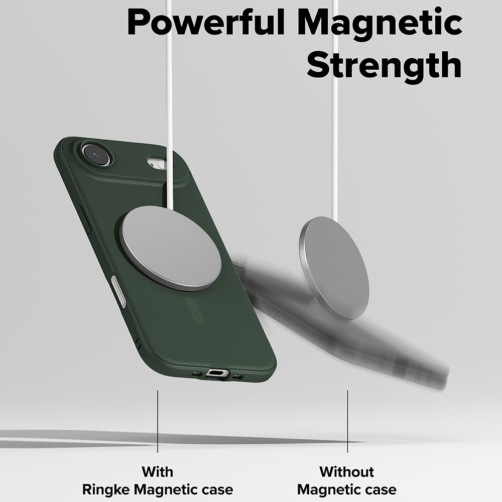 Capa MagSafe para Apple iPhone 17 Air, Ringke, Onyx, Verde Escuro