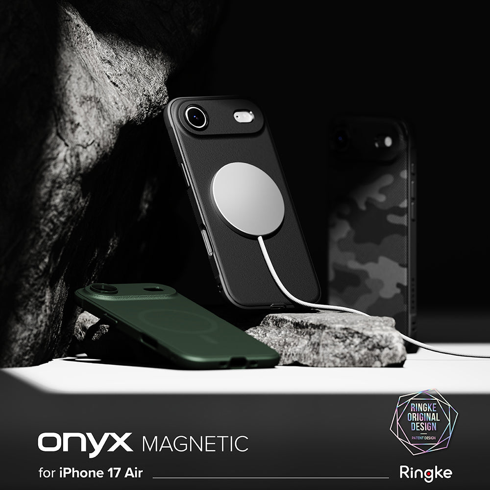 Capa MagSafe para Apple iPhone 17 Air, Ringke, Onyx, Verde Escuro