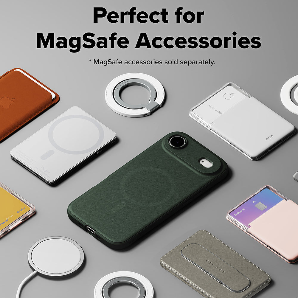 Capa MagSafe para Apple iPhone 17 Air, Ringke, Onyx, Verde Escuro