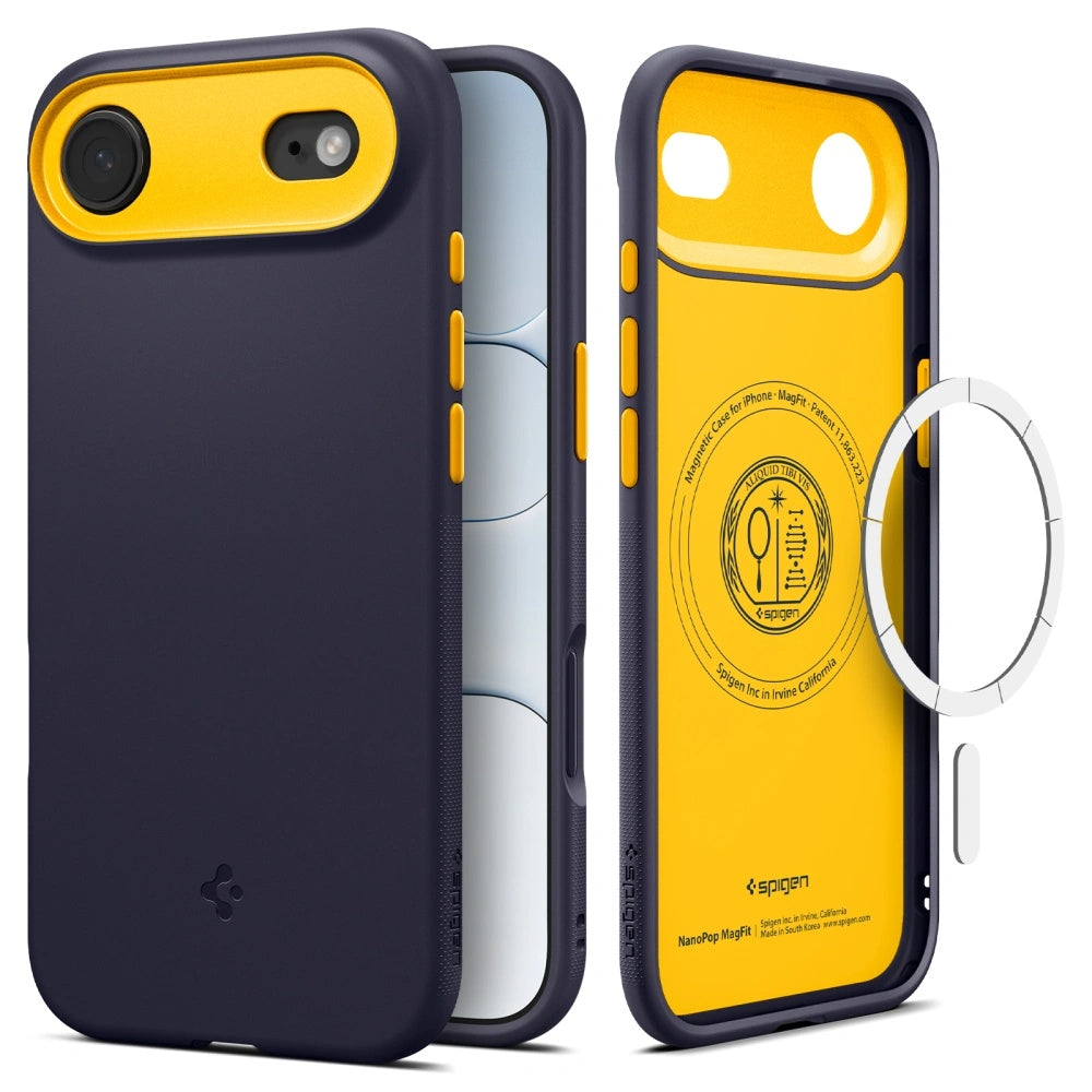 Capa MagSafe para Apple iPhone 17 Air, Spigen, Caseology Nano Pop, Mov ACS10300