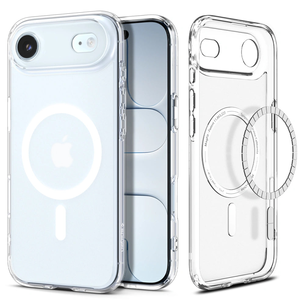 Capa MagSafe para Apple iPhone 17 Air, Spigen, Ultra Hybrid, Branco Acetinado
