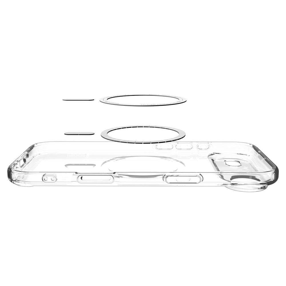 Capa MagSafe para Apple iPhone 17 Air, Spigen, Ultra Hybrid, Branco Acetinado