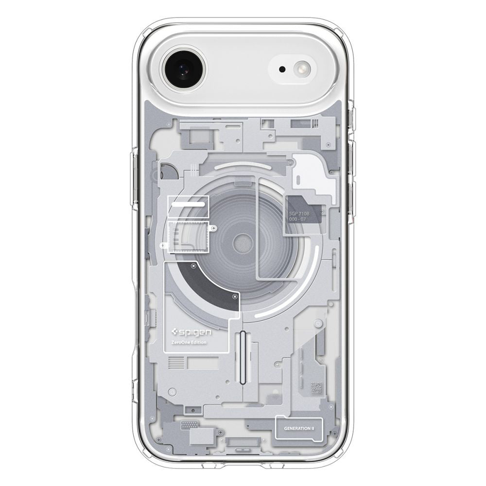 Capa MagSafe para Apple iPhone 17 Air, Spigen, Ultra Hybrid Zero One, Branca