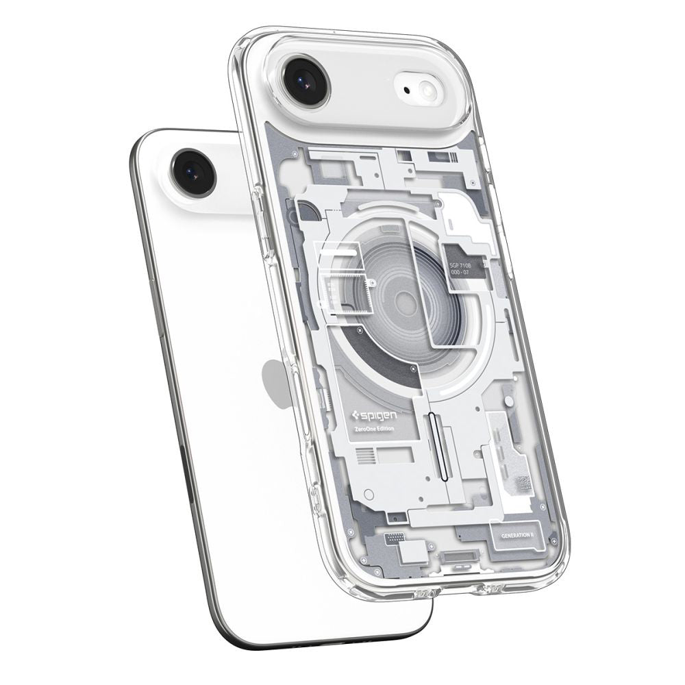 Capa MagSafe para Apple iPhone 17 Air, Spigen, Ultra Hybrid Zero One, Branca
