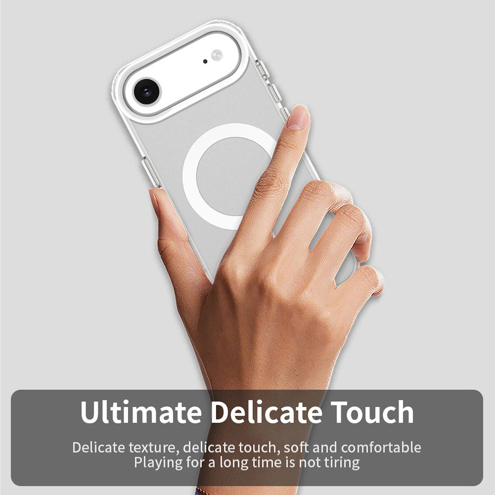 Capa MagSafe para Apple iPhone 17 Air, Techsuit, CandyCase, Branca