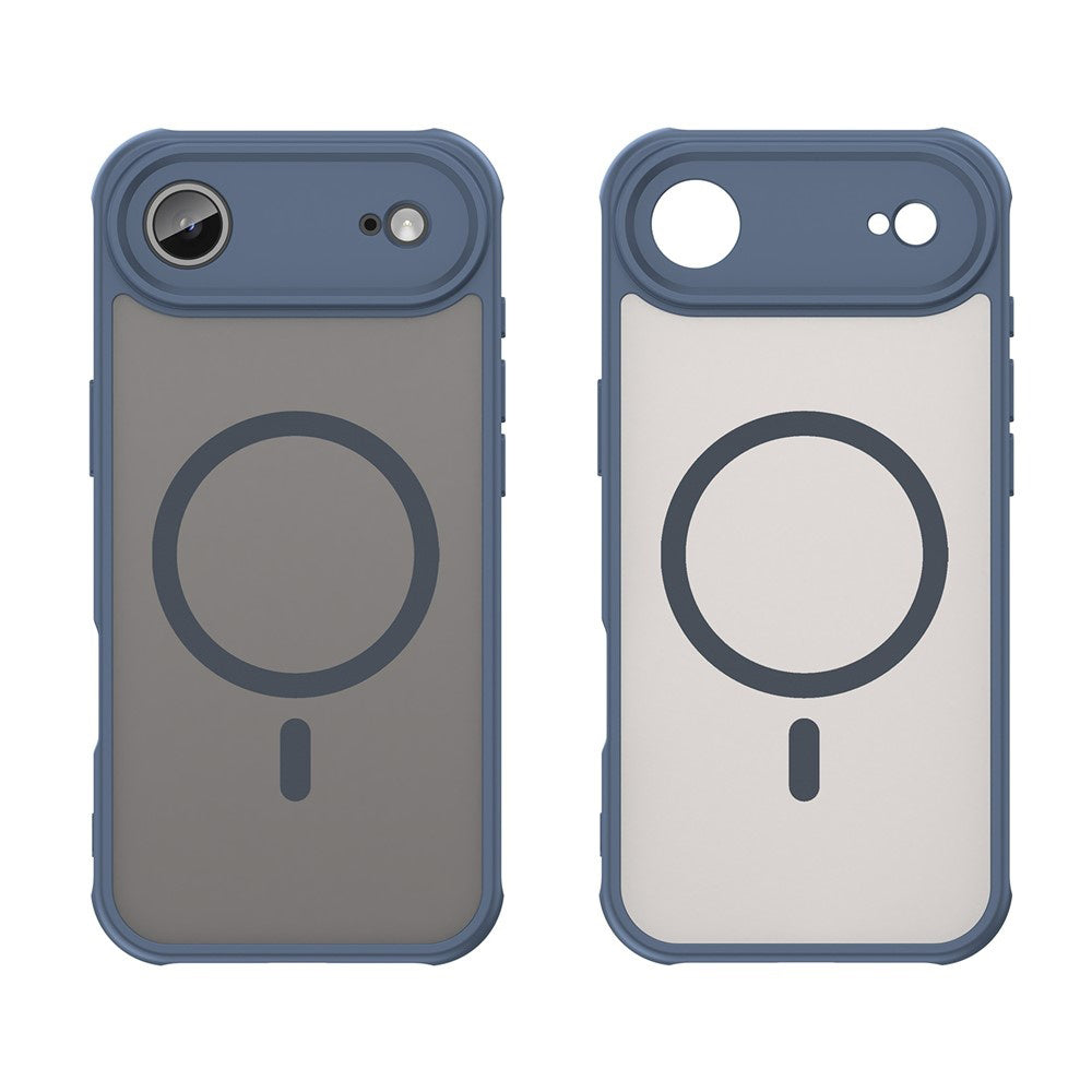 Capa MagSafe para Apple iPhone 17 Air, Techsuit, HaloFrost II, Azul-marinho