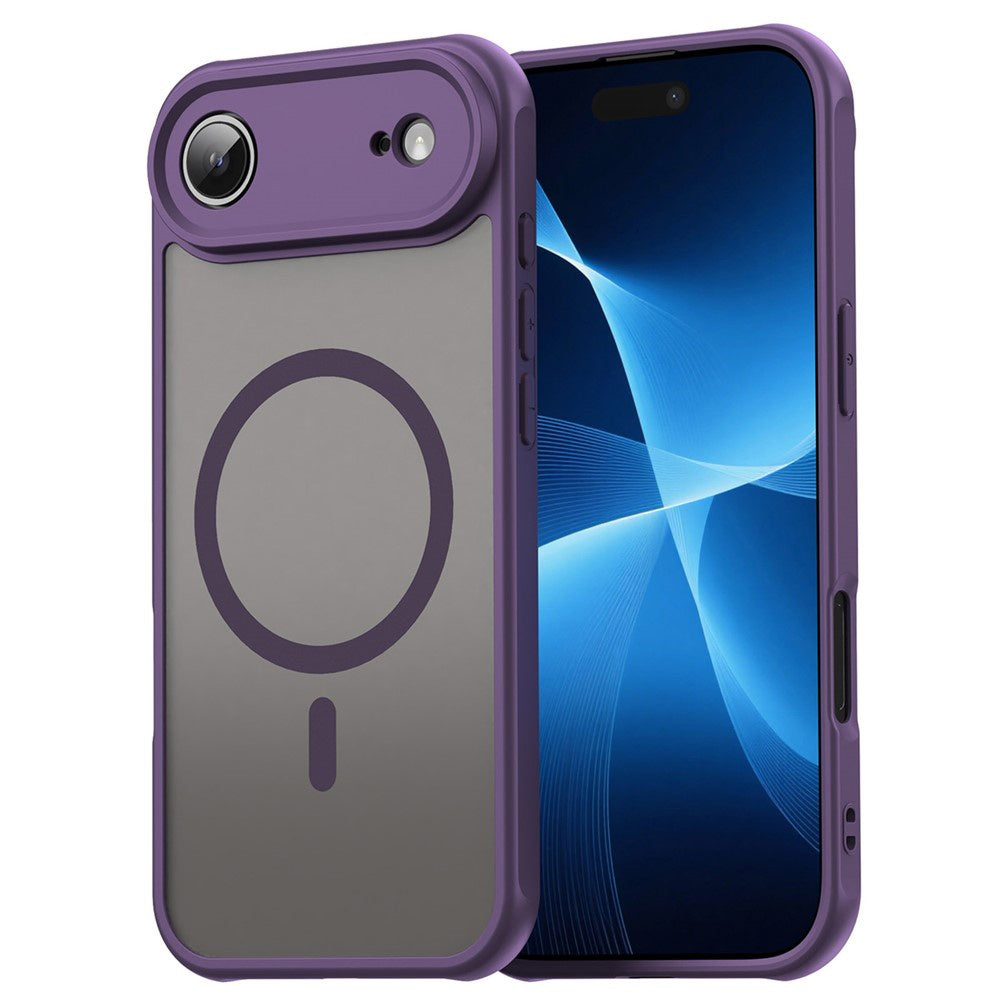 Capa MagSafe para Apple iPhone 17 Air, Techsuit, HaloFrost II, Roxo