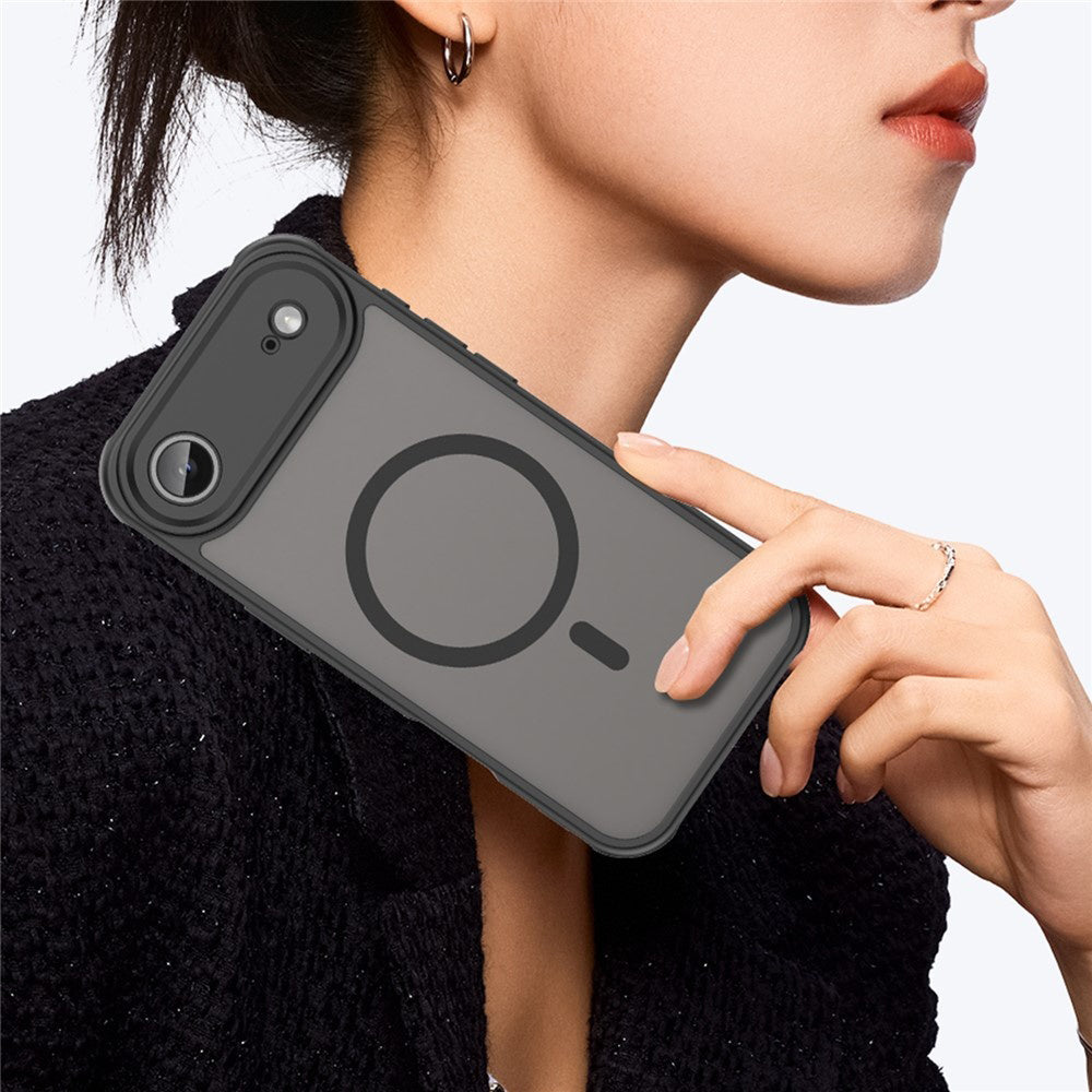 Capa MagSafe para Apple iPhone 17 Air, Techsuit, HaloFrost II, Preta