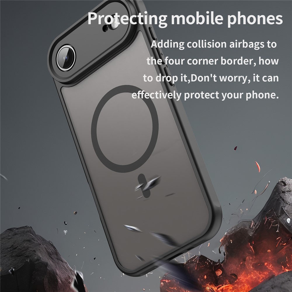 Capa MagSafe para Apple iPhone 17 Air, Techsuit, HaloFrost II, Preta