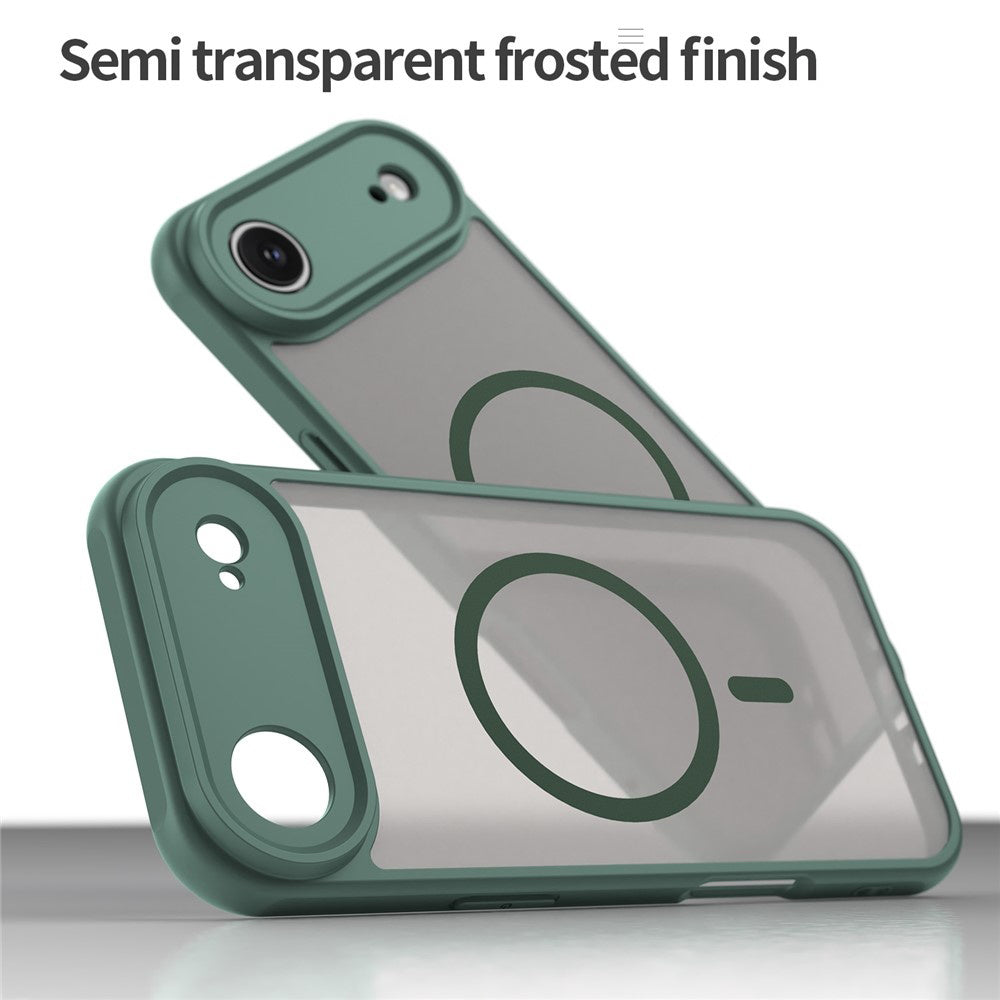 Capa MagSafe para Apple iPhone 17 Air, Techsuit, HaloFrost II, Verde