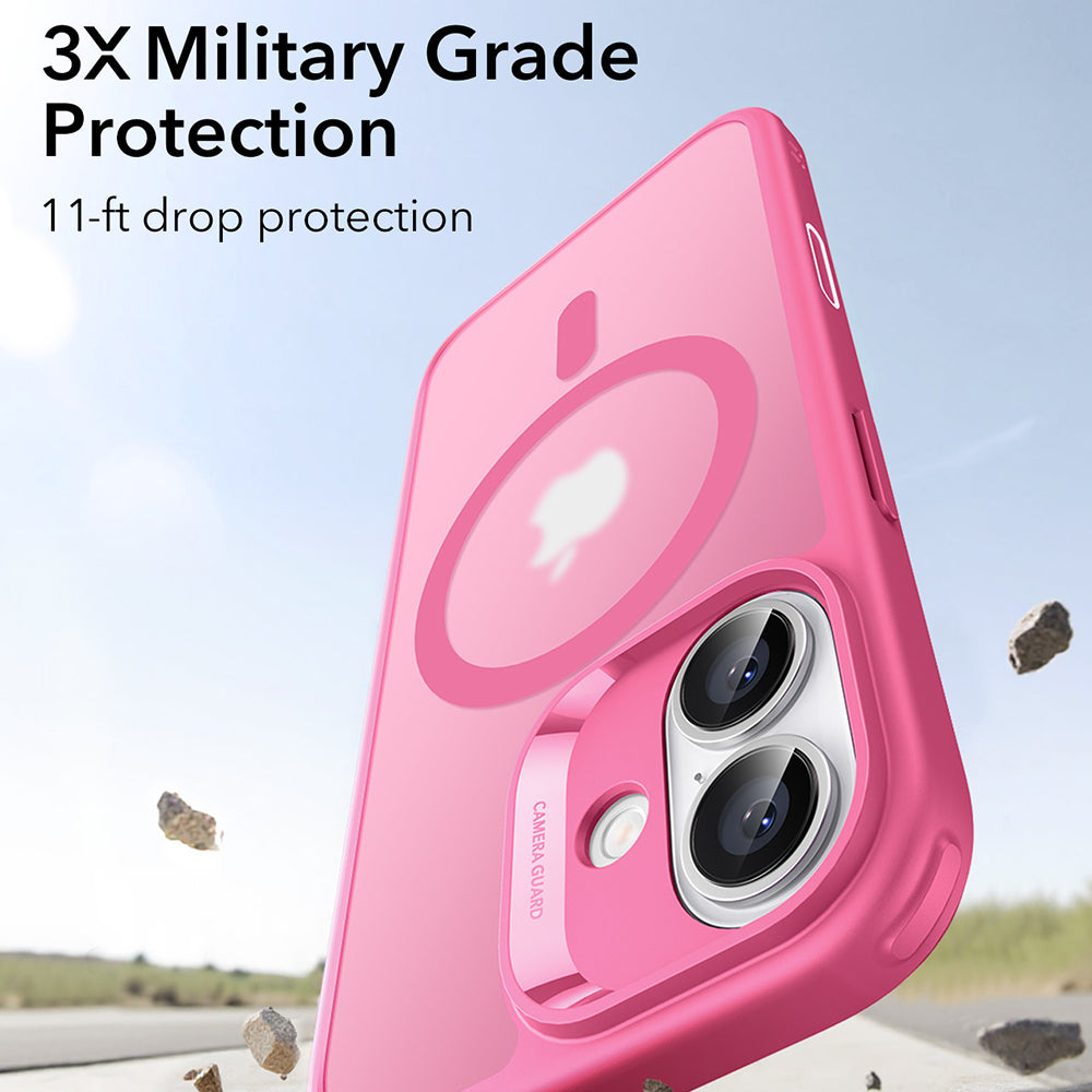Capa MagSafe para Apple iPhone 17, ESR, Classic Hybrid, Rosa Acetinado