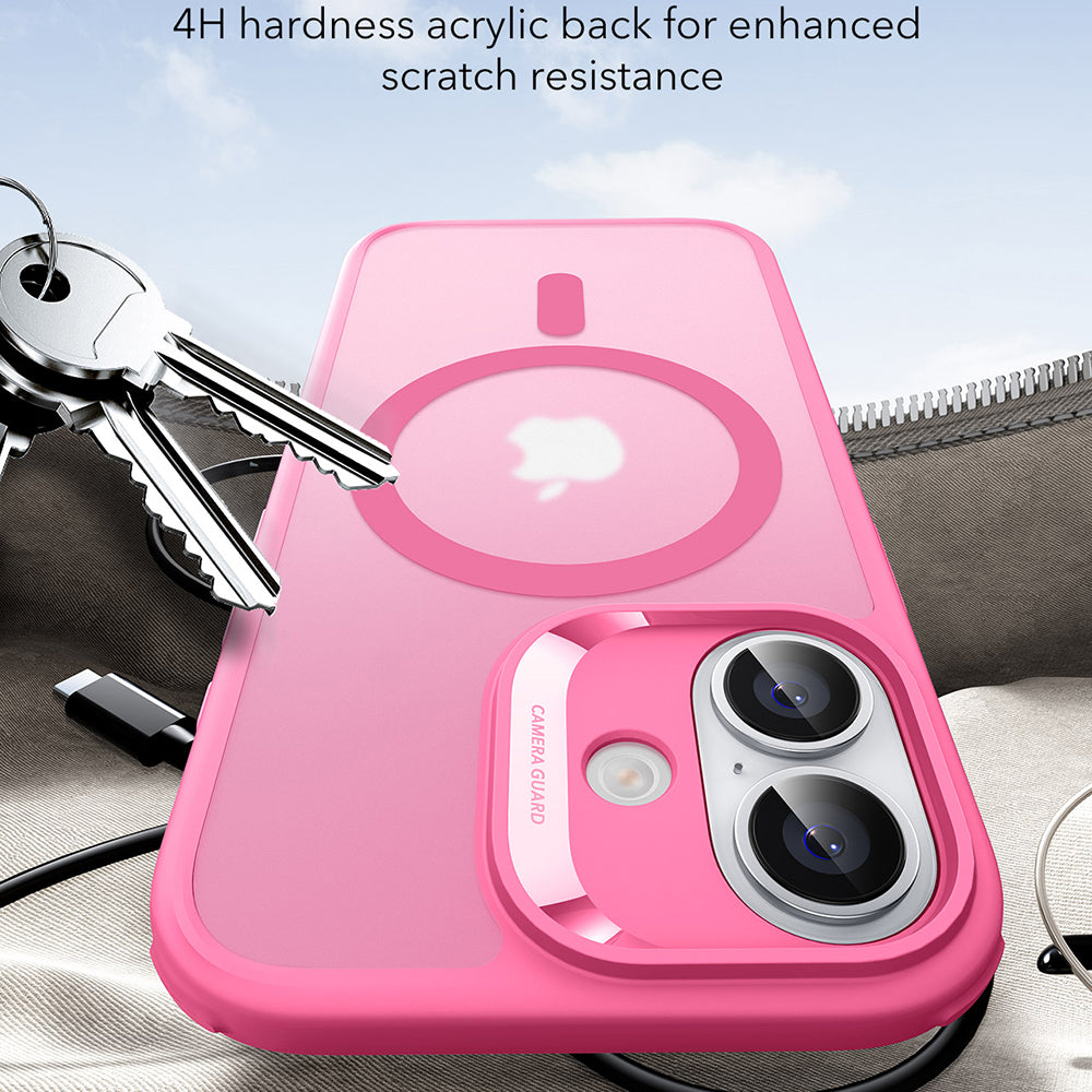 Capa MagSafe para Apple iPhone 17, ESR, Classic Hybrid, Rosa Acetinado