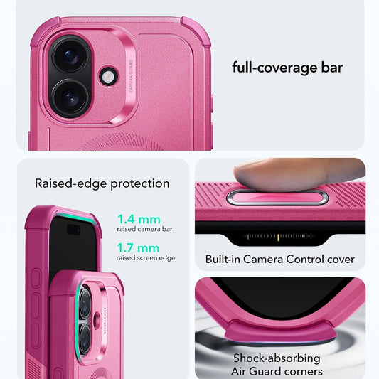 Capa MagSafe para Apple iPhone 17, ESR, Cyber, Rosa