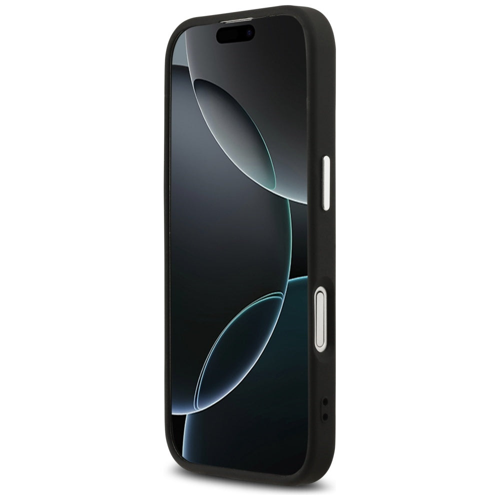 Capa MagSafe para Apple iPhone 17, Guess, Classic Logo, Preta