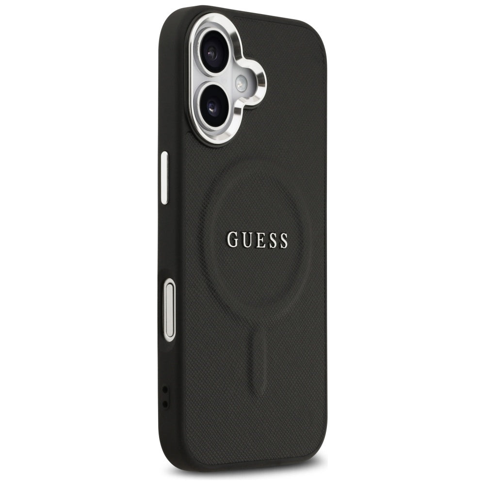 Capa MagSafe para Apple iPhone 17, Guess, Classic Logo, Preta